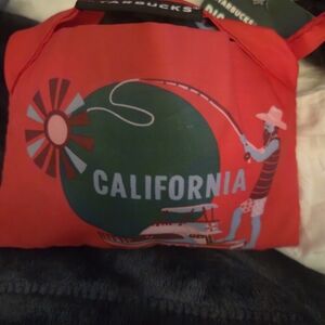 Starbucks Red and Green California Tote
